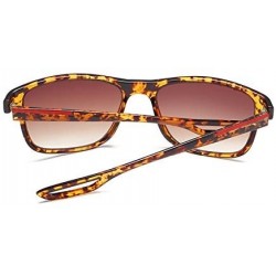 Oversized Sunglasses for Men Women-Classic Square Black Frame Eyewear UV400 - 03 Color - CR18D4MYG2M $7.25