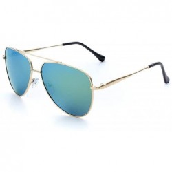 Round Classic sunglasses unisex sunglasses aviator adult sunglasses TT321 - Green - CJ190R0Q4EZ $12.38