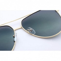 Round Classic sunglasses unisex sunglasses aviator adult sunglasses TT321 - Green - CJ190R0Q4EZ $12.38