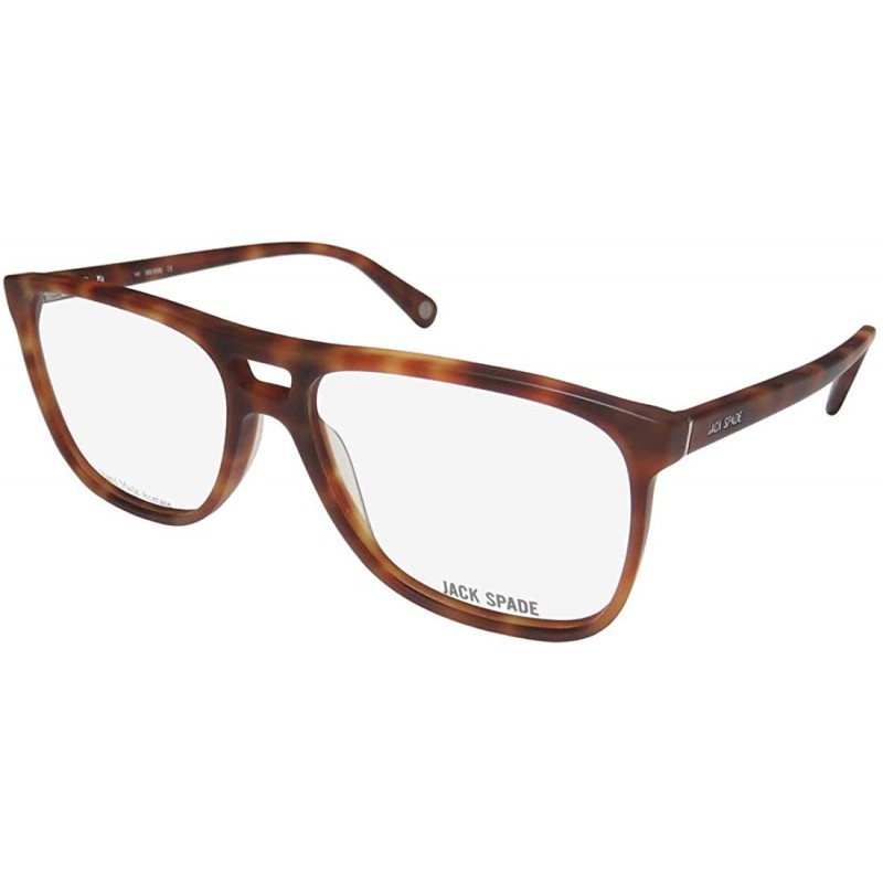 Aviator Fulton Mens/Womens Aviator Full-rim Spring Hinges Classic Simple & Elegant Eyeglasses/Glasses - CP18XTK7EIM $41.75