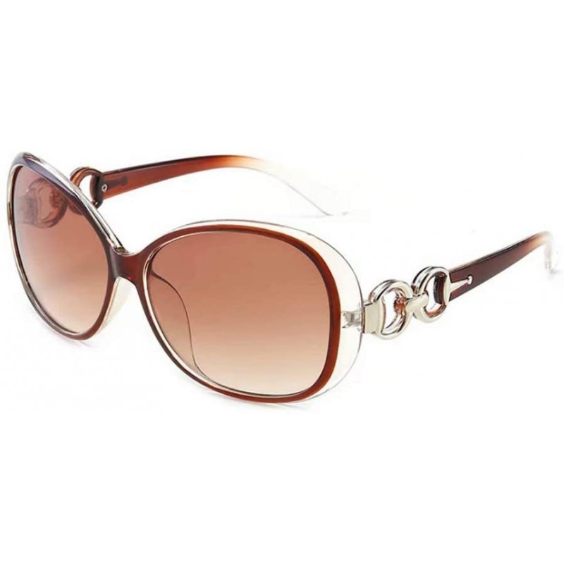 Oversized Women Shades Oversized Eyewear Classic Designer Sunglasses - 4 - CH193N9ARHI $7.82