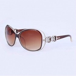 Oversized Women Shades Oversized Eyewear Classic Designer Sunglasses - 4 - CH193N9ARHI $7.82