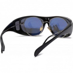 Wrap HD Night Day Driving Wrap Around Prescription Glasses Anti Glare Sunglasses with Polarized Lens for Man and Women - CB19...