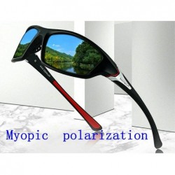 Square Finished Polarized Sunglasses sighted sunglasses - CH18OWC8Q3M $25.93