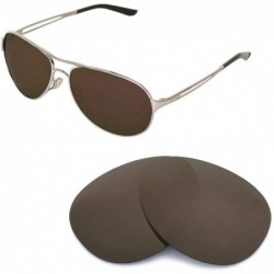 Shield Replacement Lenses Caveat Sunglasses - 6 Options Available - Brown - Polarized - CI18IDIYT4O $24.43
