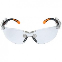 Rimless Rhinestone transparent sunglasses eyeglasses Transparent - Transparent - CF18A8NH9N0 $14.97