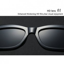 Wayfarer Fashion Rectangle UV Protection Sunglasses for Women Swimming Pool Driving - White - C018G844WT4 $10.55