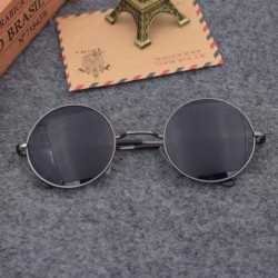 Round Retro glasses sun eyes round sunglasses sunglasses retro prince glasses small round frame sunglasses - C418X7T493X $45.56