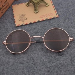 Round Retro glasses sun eyes round sunglasses sunglasses retro prince glasses small round frame sunglasses - C418X7T493X $45.56