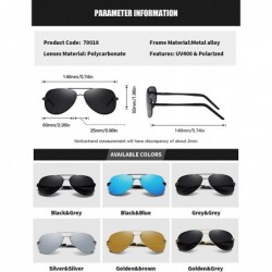 Oval Men Women Polarized Sunglasses Punk Alloy Frame Sun Glasses Driving Glasses Shades Male 70018 - Grey Grey - CM18WZ8RANY ...