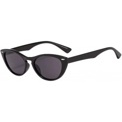Rimless Men Women Square Sunglasses Retro Sunglasses Fashion Sunglass Semi-Rimless Frame Driving Sun glasses Sunglasses - CS1...