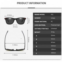 Goggle Classic Polarized Sunglasses Men Women Design Driving Square Frame Sun Glasses Male Goggle UV400 Gafas De Sol - CG18XT...