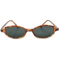Rectangular Indie 70s 80s Frame Rectangle Sunglasses - Tortoise / Black - CC18ECGNL58 $11.19