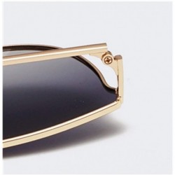 Cat Eye Men and women fashion retro metal big box cat eye sunglasses prom mirror party travel - Pink - CA18T4ASD9E $24.46