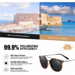 Square Square Frame Sunglasses for Men Driving Sun Glasses Summer Eyewear UV400 - C6leopard Blue - CW199HZQIAK $15.00