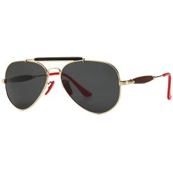 Rectangular Polarized Sunglasses Punk Wind Sunglasses Sunglasses Sunglasses Sunglasses Classic Driving Toad Mirror - CB18W485...