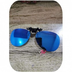 Oval 2019 Men Women Polarized Clip Sunglasses Driving Night Vision Anti UVA Clips Riding - J - CB199CEKW6E $56.04