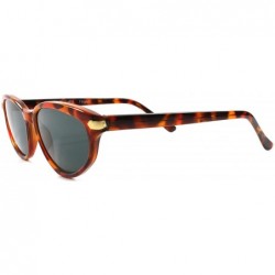 Cat Eye Vintage Old Fashioned Indie Deadstock 80's Womens Cat Eye Sunglasses - Tortoise - CB189RCEEXQ $14.06