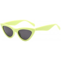 Cat Eye Sunglasses Neutral Cat Eye Sunglasses Retro Heart Frame UV400 Eyewear Fashion Ladies(G) - C6195WIZ68S $9.03