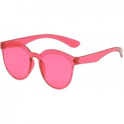 Wrap Fashion Polarized Sunglasses Oversized Sunglasses for Women Men Fashion Sunglasses Shades Jelly Sunglasses Retro - CU190...