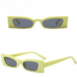 Wayfarer Lightweight Comfortable Womens Sunglasses Personality Eyeglasses Eyewear - Yellow - C518G7X2HN4 $7.98