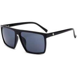 Oversized Square Sunglasses Men Mirror Photo Chromic Oversized Sunglasses Male Sun Glasses - C3 - CT194OI4LKQ $19.92