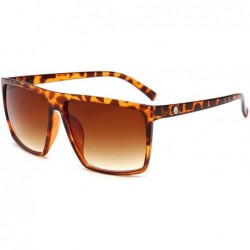 Oversized Square Sunglasses Men Mirror Photo Chromic Oversized Sunglasses Male Sun Glasses - C3 - CT194OI4LKQ $19.92