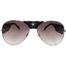 Wayfarer Wayfarer Rhinestone Sunglasses For Women Western UV 400 Protection Shades With Bling - CB190O2AASN $29.47