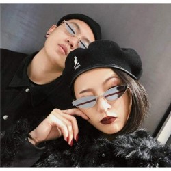 Aviator Cute Sexy Ladies Cat Eye Sunglasses Women Metal Frame 2019 Fashion Vintage Red - Yellow - C718YKTZAGT $11.20