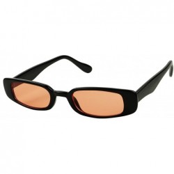 Sport Slim Classic Rectangular Sunglasses UV Protection 90's Vintage Small Wide Retro Frame Fashion Shades - CP1962355HH $21.33