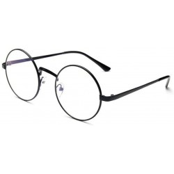 Aviator Prescription Glasses Fashion Eyeglasses - Black - CR199ODZUHI $19.94