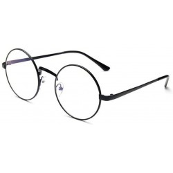 Aviator Prescription Glasses Fashion Eyeglasses - Black - CR199ODZUHI $9.84