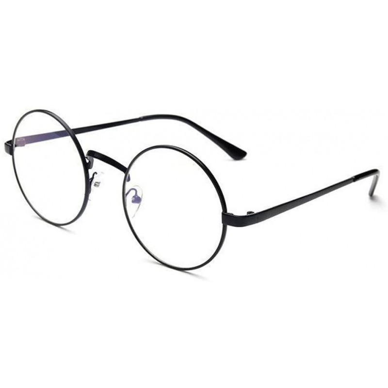 Aviator Prescription Glasses Fashion Eyeglasses - Black - CR199ODZUHI $9.84