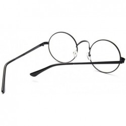 Aviator Prescription Glasses Fashion Eyeglasses - Black - CR199ODZUHI $9.84