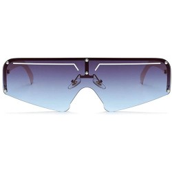 Goggle Oversized goggles sunglasses transparent windproof - Grey - CE18AU5UMS4 $12.32