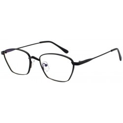 Rectangular Sunglasses - Ocean Sheet Metal Frame Polarized Lenses Sun Glasses for Men/Women Unisex Street Beat Eyewear - CY18...
