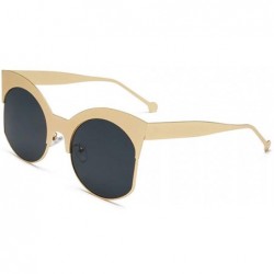 Oversized Oversized Sunglasses for Women Cat Eyes Glasses UV400 Outdoor Sun Protection Mirrored Glasses-- CK18QTDHYYZ $11.57