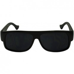 Rectangular OLD SCHOOL EASY E Dark Lens Locs Sunglasses LS-82- NO LOGO - CC11S2HV8WJ $8.12