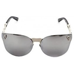 Oval Man and woman Metal sunglasses Oval glasses - C4 - CG18D24YU8L $10.82