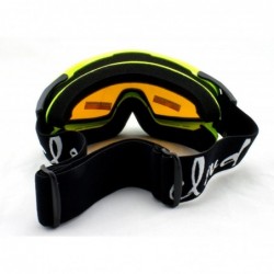 Goggle Adult Men Women Snowboarding Skiing Protective Goggles Choose From Different Colors! - Womens Green - CY11T1BWEX7 $28.27