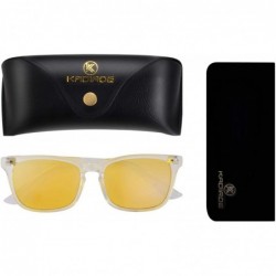 Rectangular HD Night Vision Driving Glasses - Anti Glare - Rainy & Any Weather Safety Sun Glasses For Women& Men Fashion - CB...