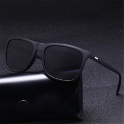 Oversized Sunglasses Polarized Oversized Mirror Driving Sun Glasses Men Women Driver Goggles Polarized c4 - CP194OX3EOK $43.57