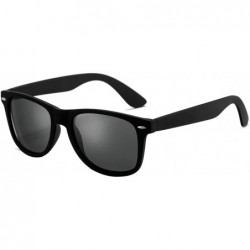 Round Classic Polarized Sunglasses for Men Women Retro UV400 Sun Glasses - CW18S9ESTZR $18.77