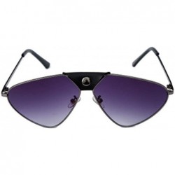 Sport Fashion Metal Polarized Sunglasses Sunglasses Men and Women Silicone Nose Pads Comfortable Glasses - 4 - C4190QUDNQX $4...