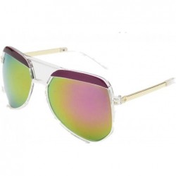 Goggle Women's Grey Ant Style Sunglasses - Transparent Purple - C011ZSIE0BV $17.40