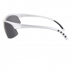 Sport Bifocal Reading Sunglasses Outdoor Readers - Black/Silver - C818CSATAME $17.36