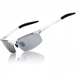 Goggle Mens Sunglasses Polarized Sports UV Protection Al Mg Metal Sun Glasses for Women Fishing Driving Golf - C1186R99DYD $2...