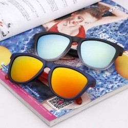 Square Polarized Sunglasses for Women Men UV400 Vintage Individuality Sun Glasses - C7 - CL199CKEKAM $10.02