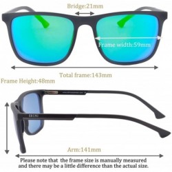 Oversized Men's Oversized Polarized Sunglasses UV400 Protection Sun Outdoor Eyeglasses - SH2001 - C2 - C41930WI2ST $27.89