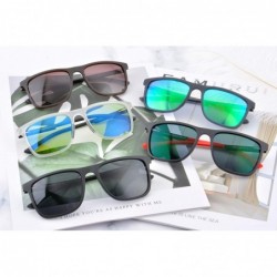 Oversized Men's Oversized Polarized Sunglasses UV400 Protection Sun Outdoor Eyeglasses - SH2001 - C2 - C41930WI2ST $27.89